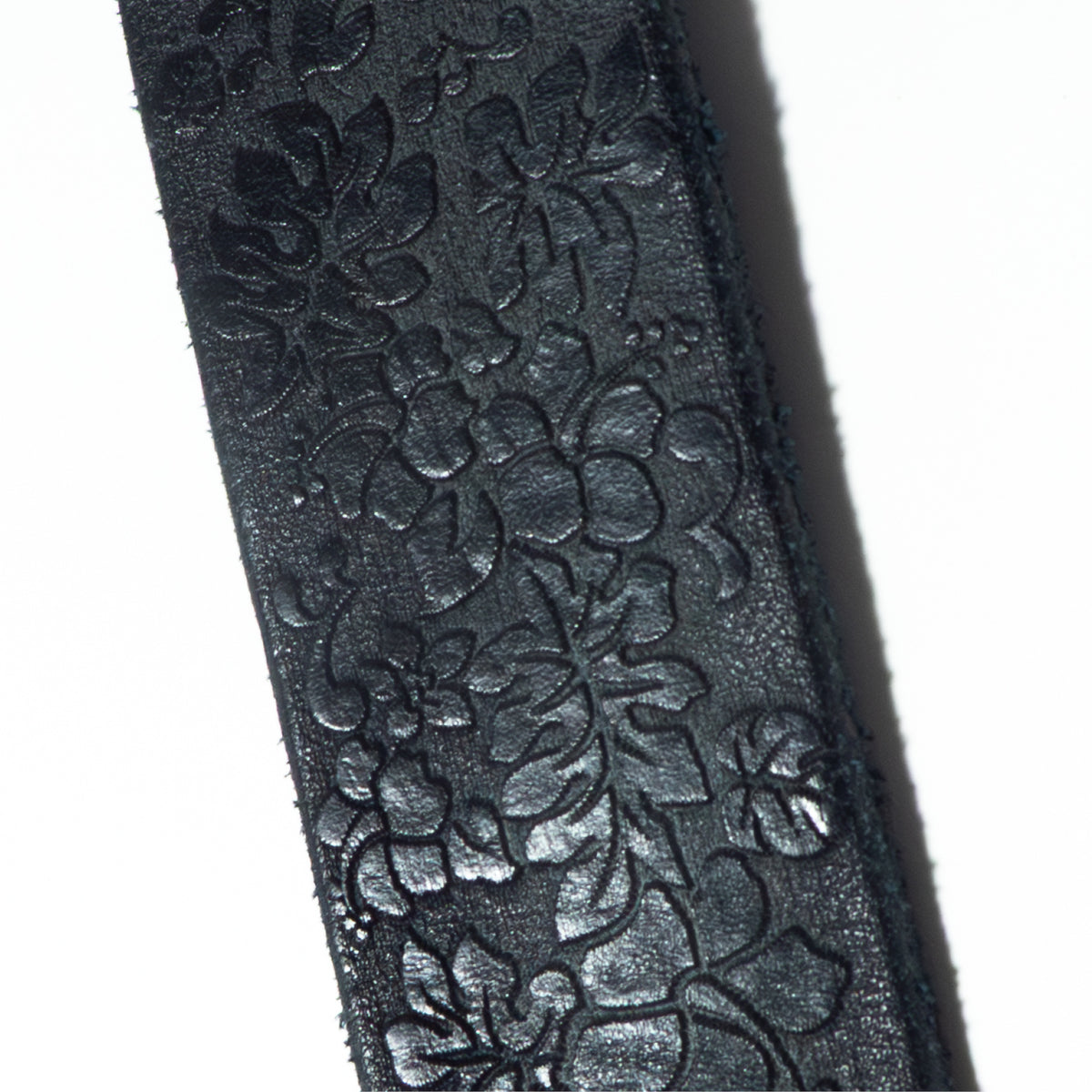 Cintura in pelle con laser "ibiscus"