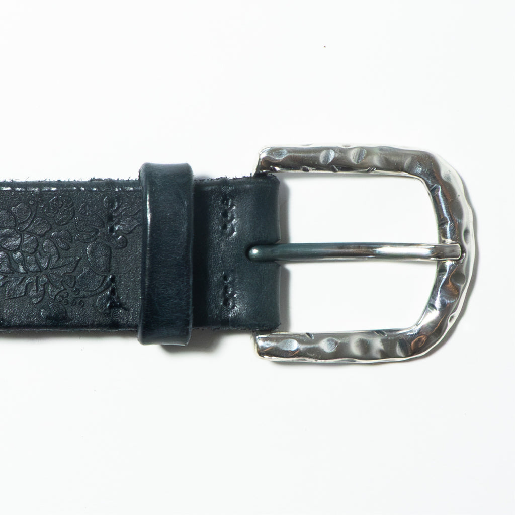 Cintura in pelle con laser "ibiscus"