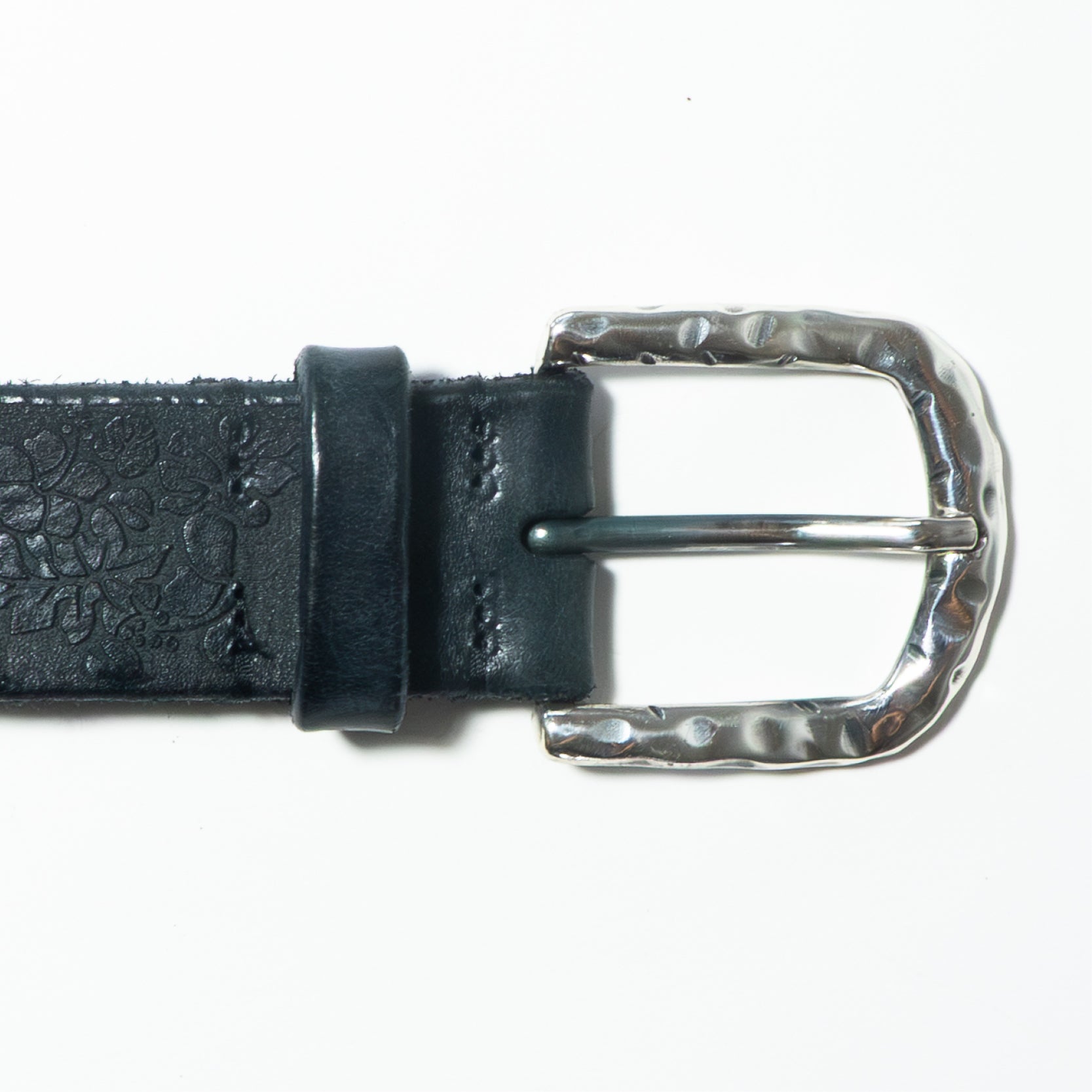 Cintura in pelle con laser "ibiscus"